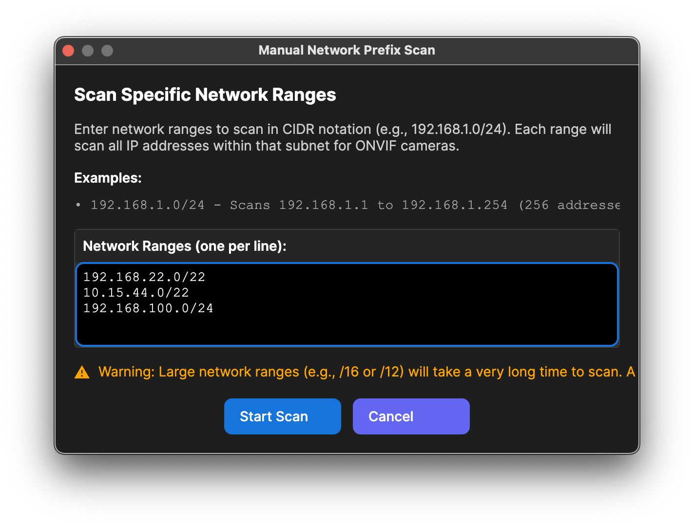 Advanced Network Scanning