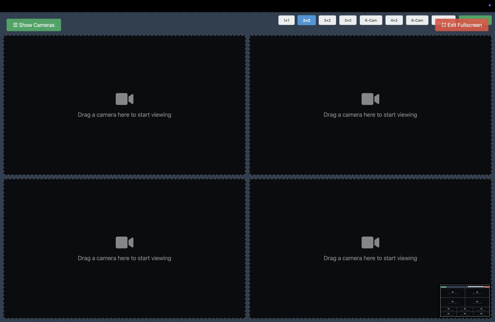 WINK Vision in a four camera layout