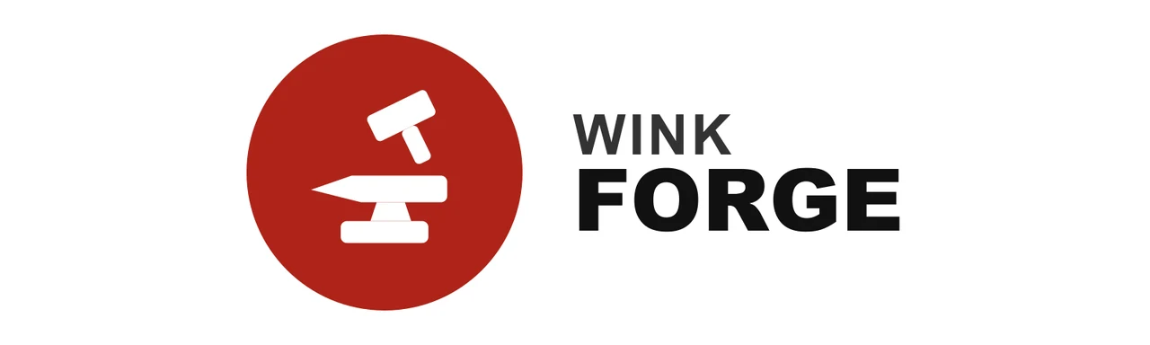 WINK Forge on white