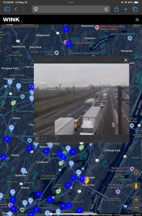 Security Patrol LPR alert dashboard