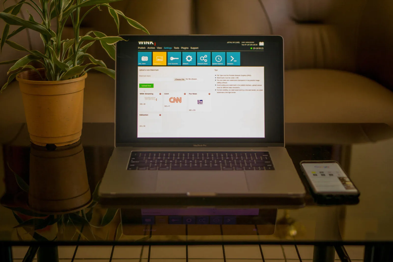 WINK Security Patrol unified operations platform interface
